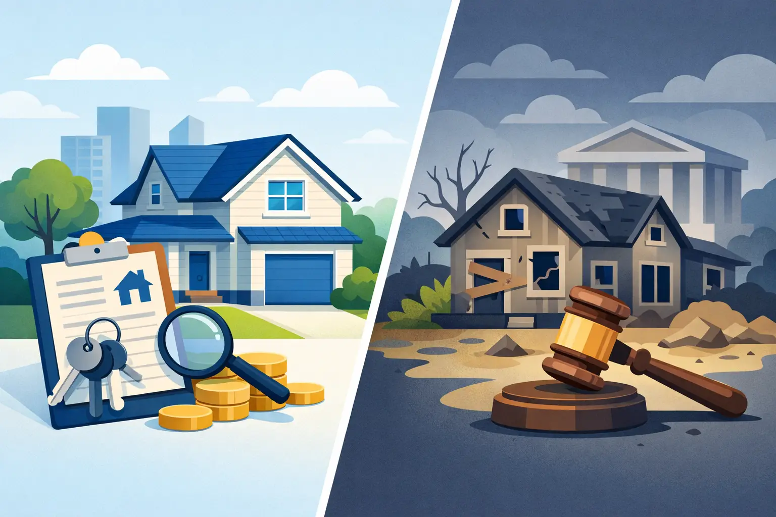 Difference Between REO and Foreclosure
