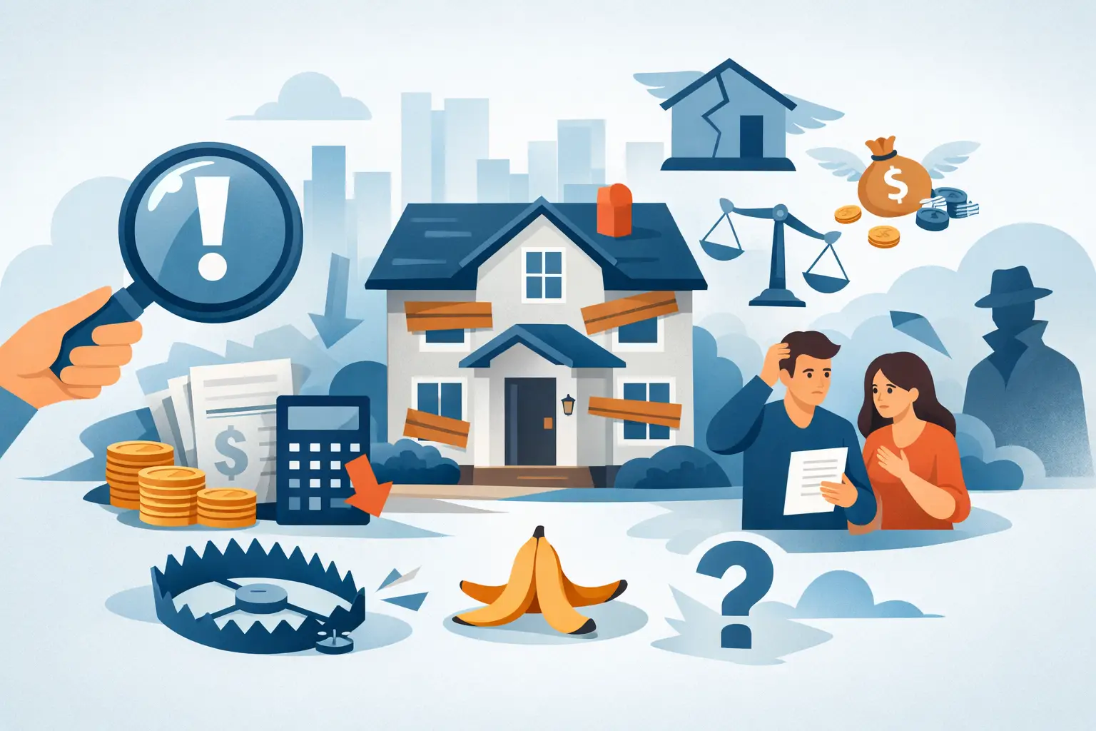 10 Top Mistakes Buying Foreclosures
