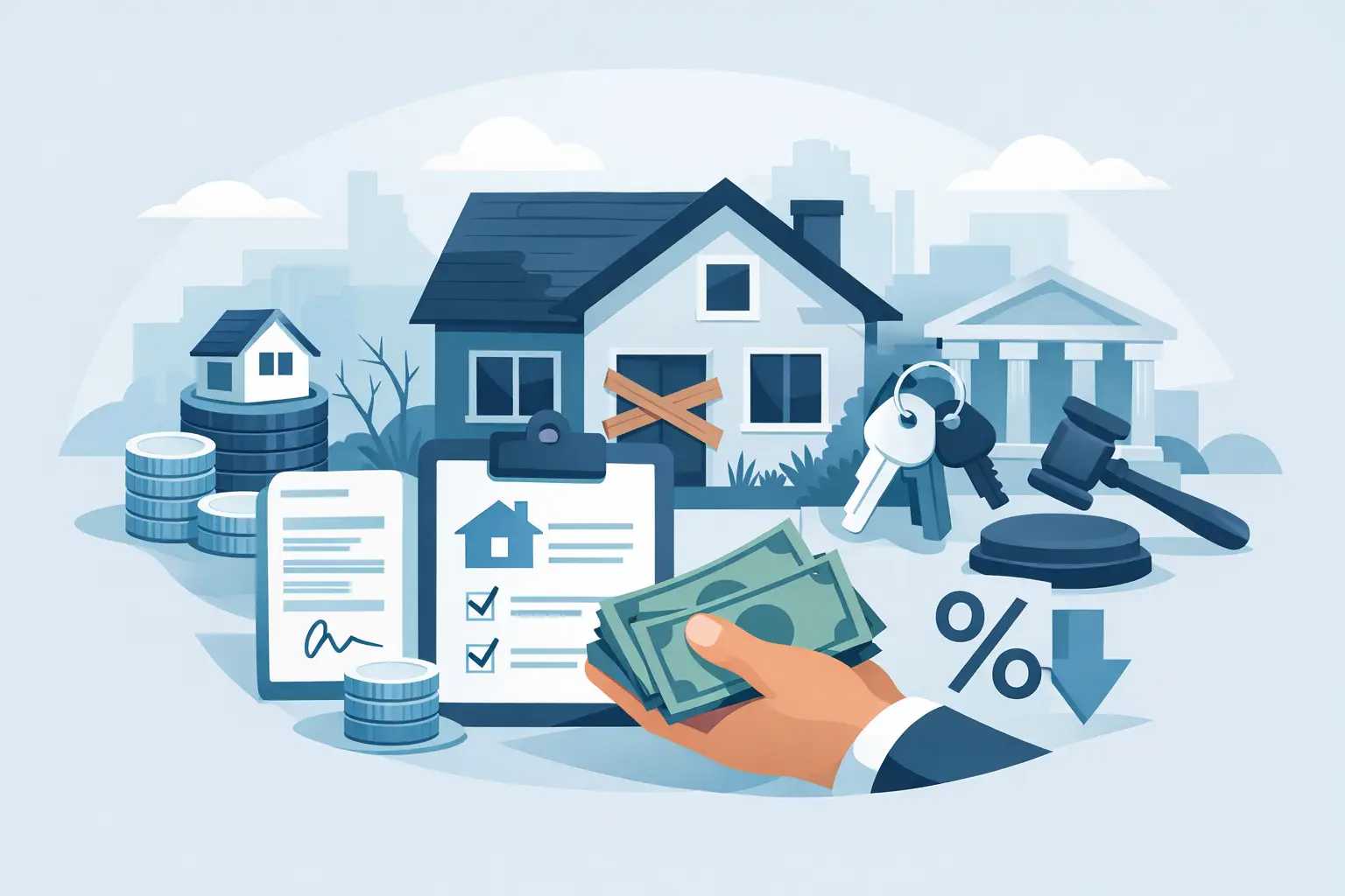 How to Finance Foreclosed Homes